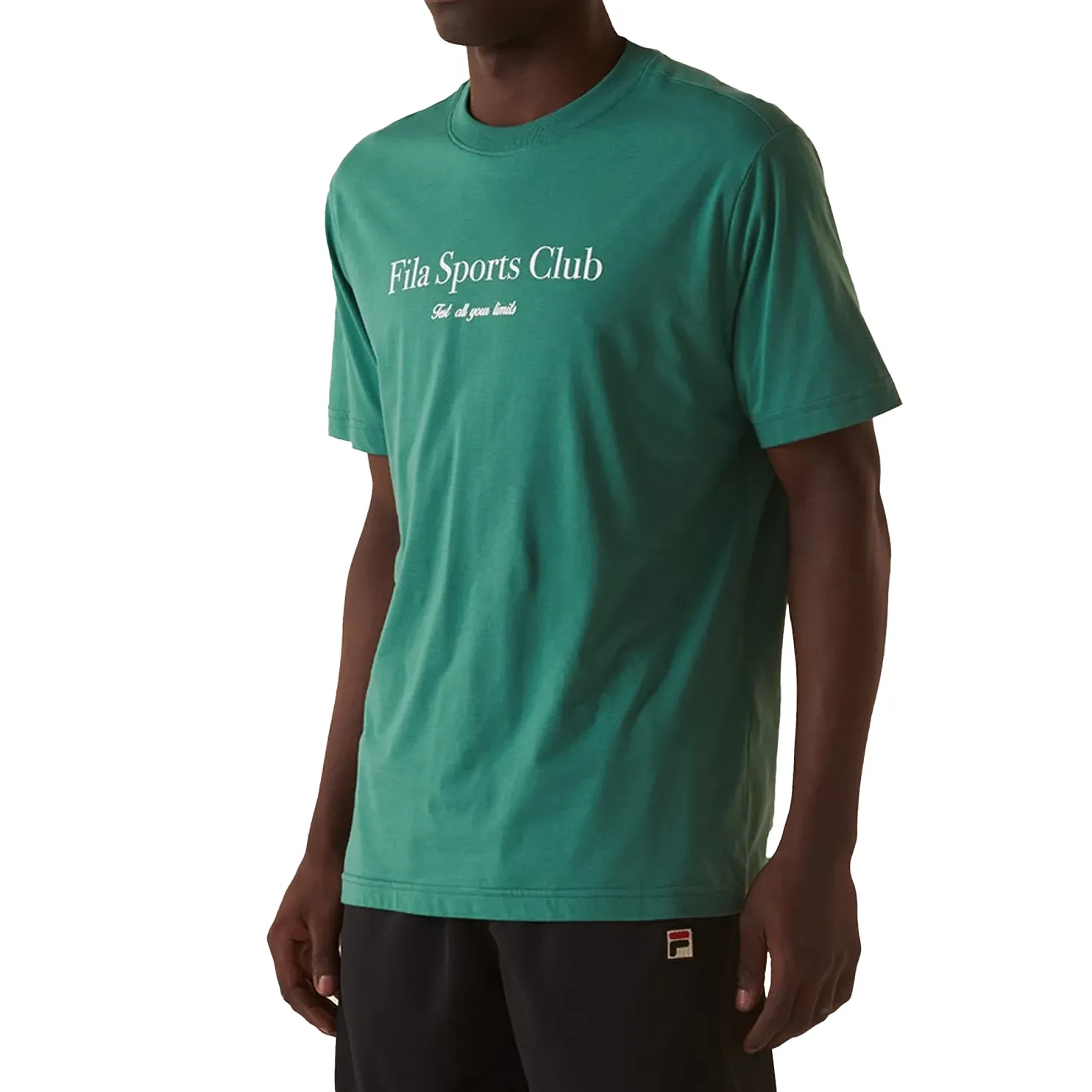 Fila Camiseta F11L01794-3664 M COMFORT SPORT Verde Medio Algodao -1-